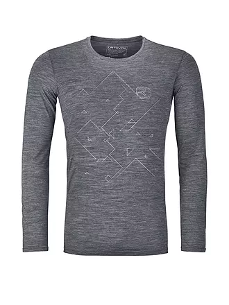 ORTOVOX | Herren Funktionsshirt 185 Merino Tangram | 